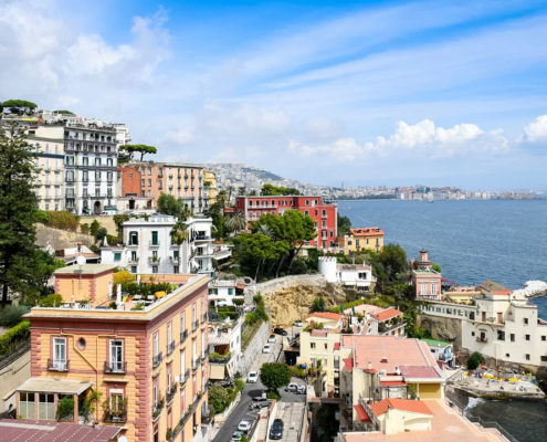 неаполь вид на море