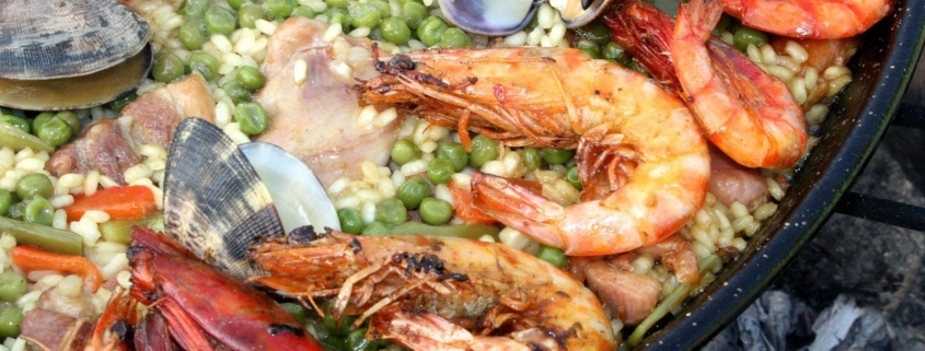 Паэлья с морепродуктами